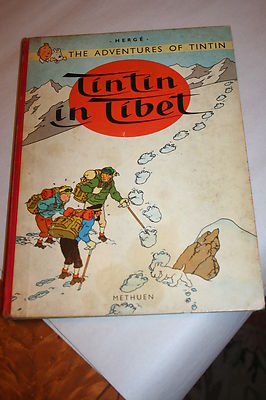 1962 THE ADVENTURES OF TINTIN IN TIBET - Methuen - Herge