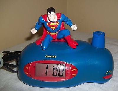6-Inch DC Comics Alarm Clock Superman by Accutime 