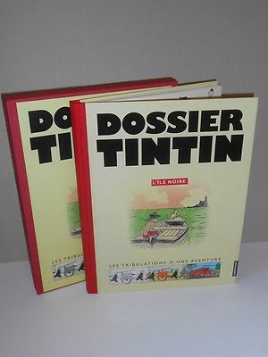 Dossier Tintin L'Ile Noire  Hergé