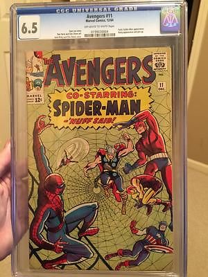 The Avengers 11 - CGC 6.5 - Off-White/White Pages