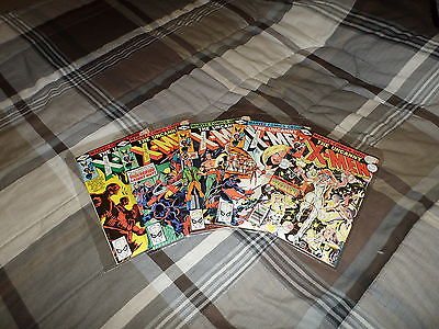 Uncanny X-Men #130 131 132 133 134 - Signed by John Byrne - Near Mint - Marvel