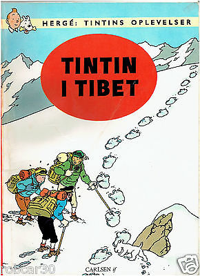 SCHLUMPF PITUFO COMIC ''TINTIN IN TIBET'' in  SWEDISH 2