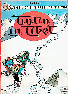 SCHLUMPF PITUFO COMIC ''TINTIN IN TIBET'' in ENGLISH 3