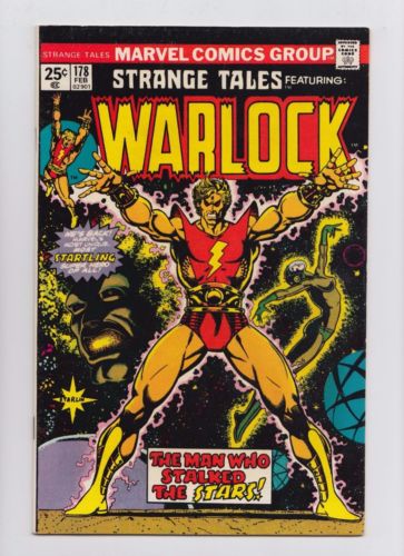 Strange Tales #178 Warlock 1975 (Marvel) NM- 9.2 1st Magus, Origin Warlock & Him