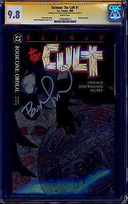 Batman The Cult #1 CGC SS 9.8 signed x2 Jim Starlin & Bernie Wrightson NM+/MT