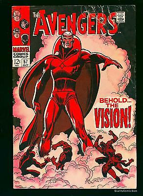 Avengers #57 VG- 3.5    Marvel Comics Thor Captain America