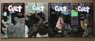 Batman: The Cult #1-4 Signed by Bernie Wrightson - Great Set Free Ship & Program