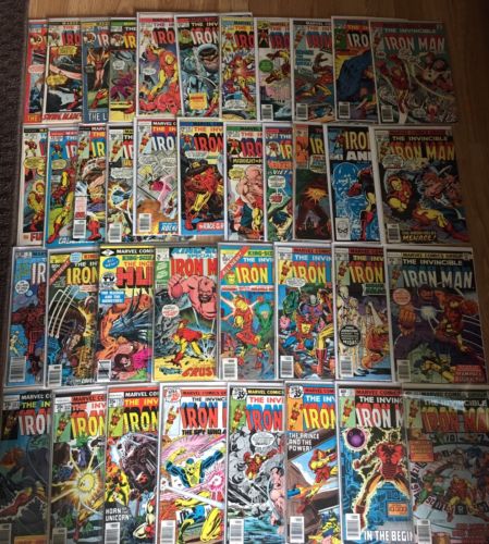The Invincible Iron Man Comic Book Lot 112 Comics (22-180) VG-VF PRICED TO SELL
