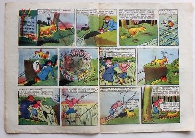 RARE Portuguese Vintage Comics Magazine O PAPAGAIO #234 1939 TINTIN HERGE