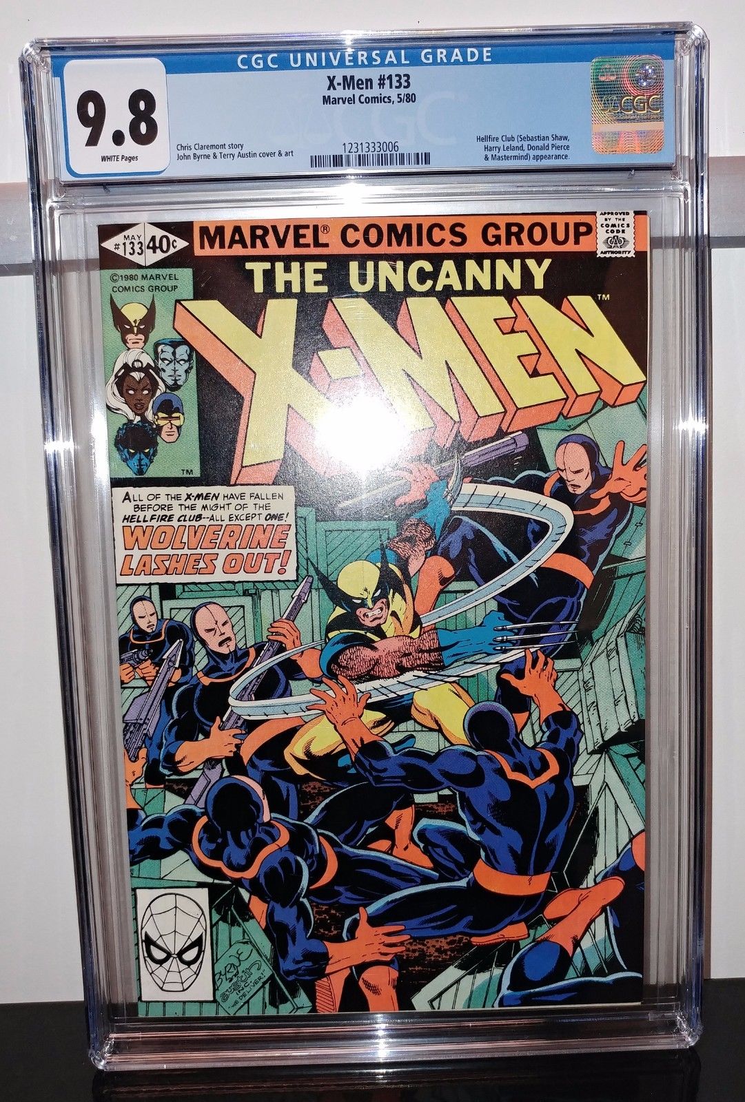 Uncanny X-Men #132 & #133 - All CGC 9.8 White Pages - Hellfire Club