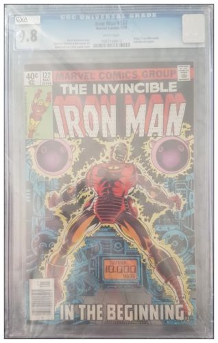 Iron Man #122 (Marvel, 1979) CGC NM/MT 9.8 White pages.
