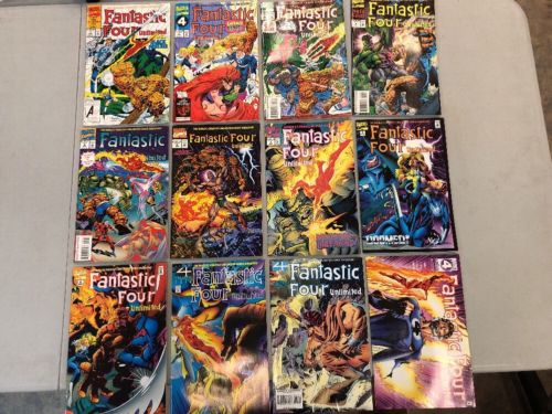 Fantastic Four Unlimited Complete Set 1-12 Marvel Comics
