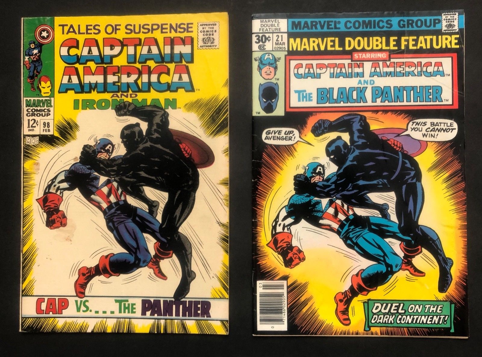 Tales of Suspense #98 (Marvel - 2/68) MID-GRADE Black Panther Key Issue + BONUS