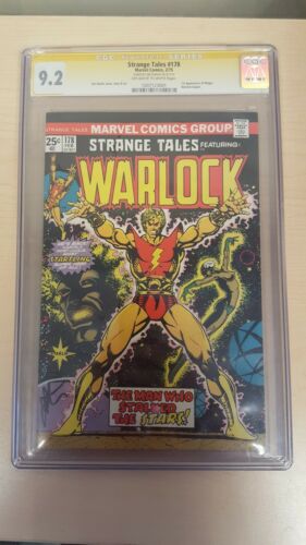 Strange Tales #178 (Marvel) CGC 9.2 & Signed by Starlin 1st app. of Magus