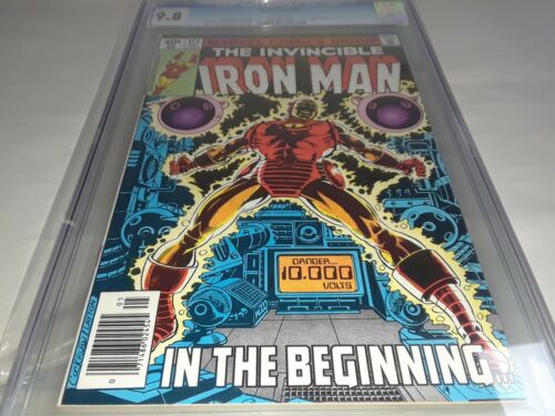 Marvel Comics Iron Man #122 Bronze Age Cgc Graded 9.8 Near Mint Comic Book Nm