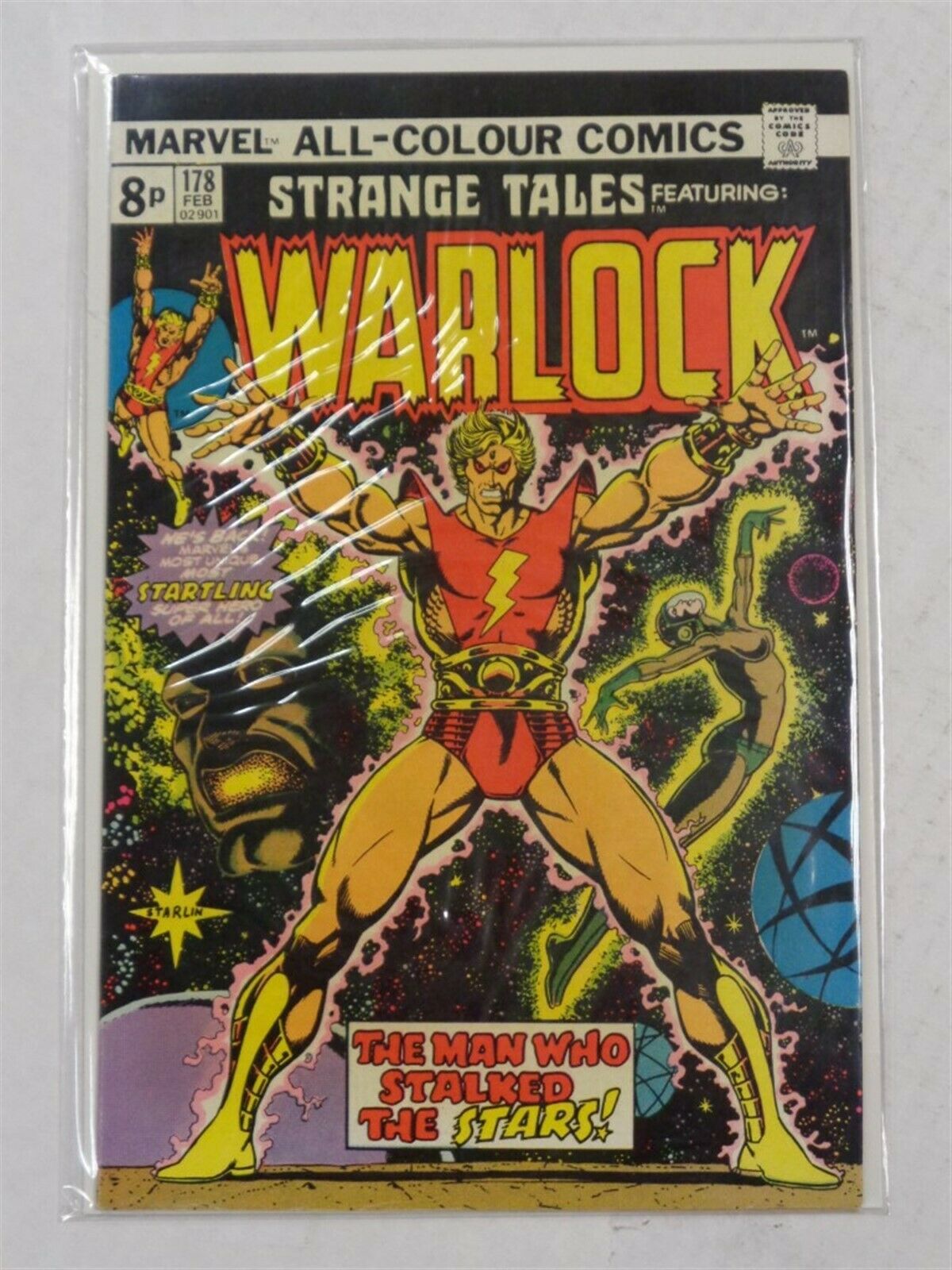 STRANGE TALES WARLOCK #178 MARVEL COMICS FEBRUARY 1975 NM (9.4)